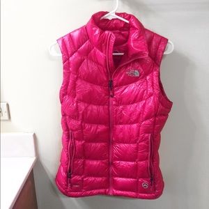 North Face Pink Vest